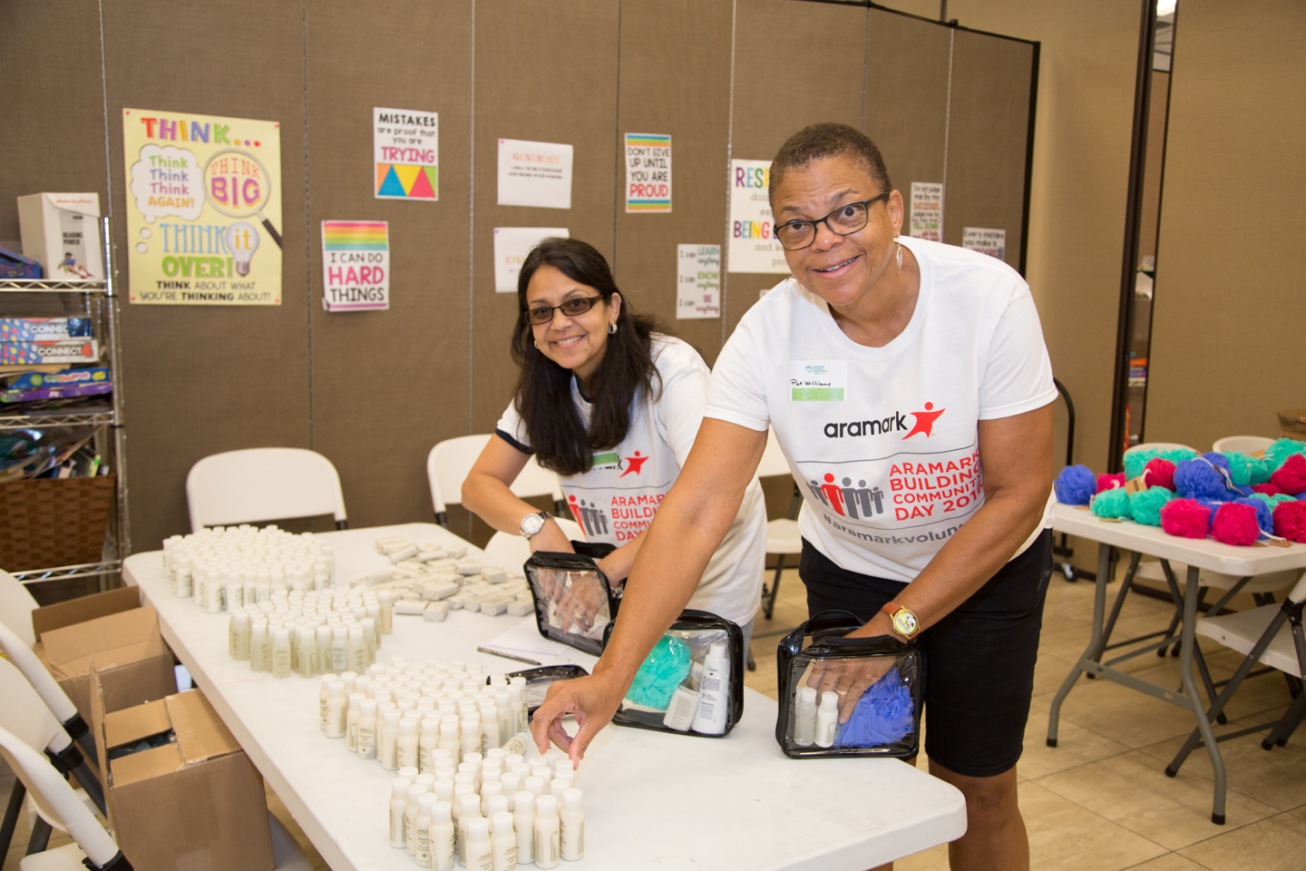 Aramark S Annual Abc Volunteer Day Building Community Branches